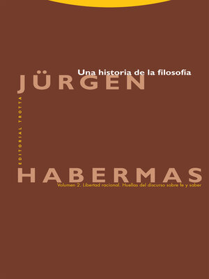 cover image of Una historia de la filosofía (Volume 2)
